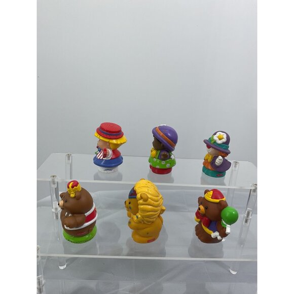 Vintage Fisher Price Little People Circus Characters Figurines Set - Picture 4 of 4